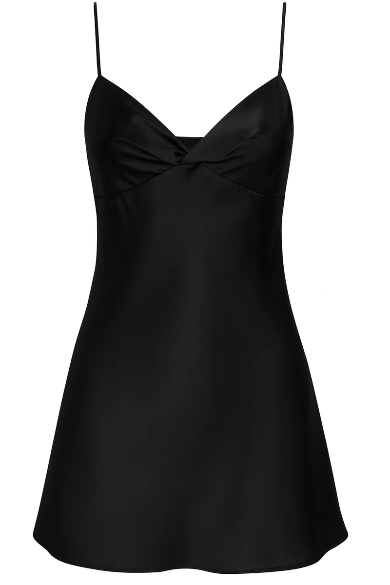 Satin Cami Mini Dress - Image 5