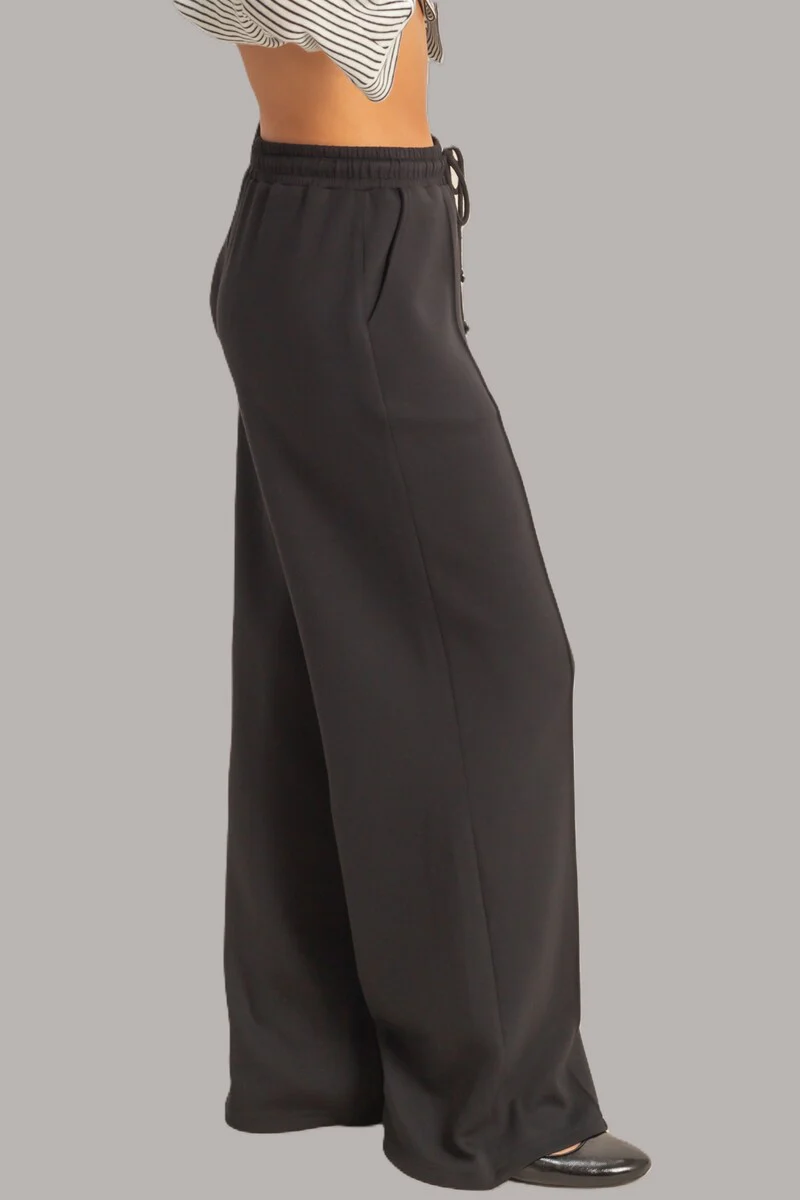 Straight-Leg Scuba Pintucked Sweatpants - Image 3