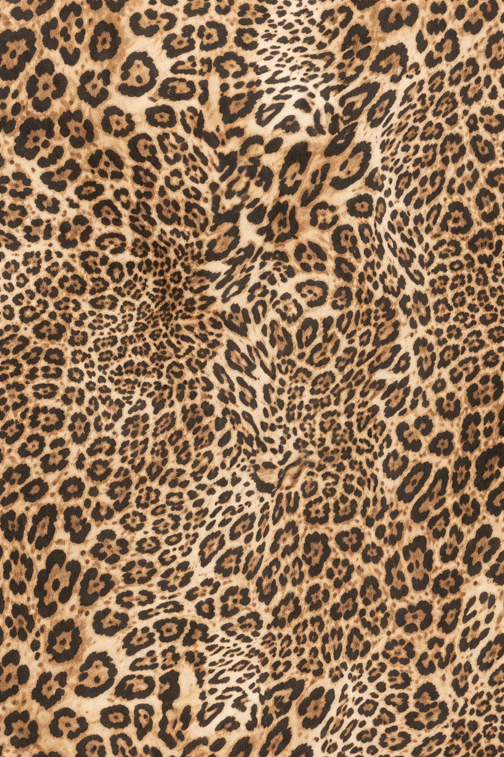 Satin Leopard Print Shirt - Image 3