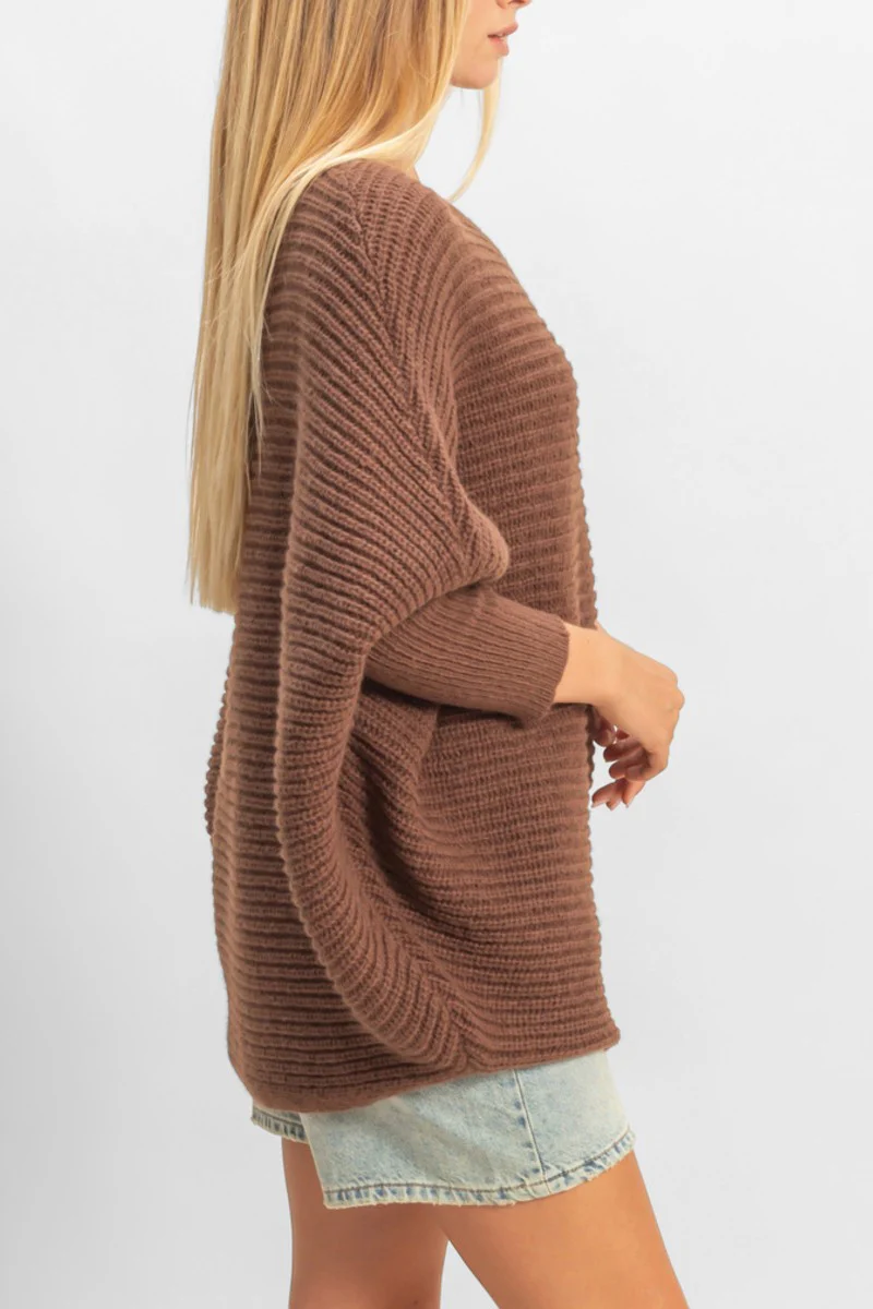 Oversized Cocoon Sweater - Image 2