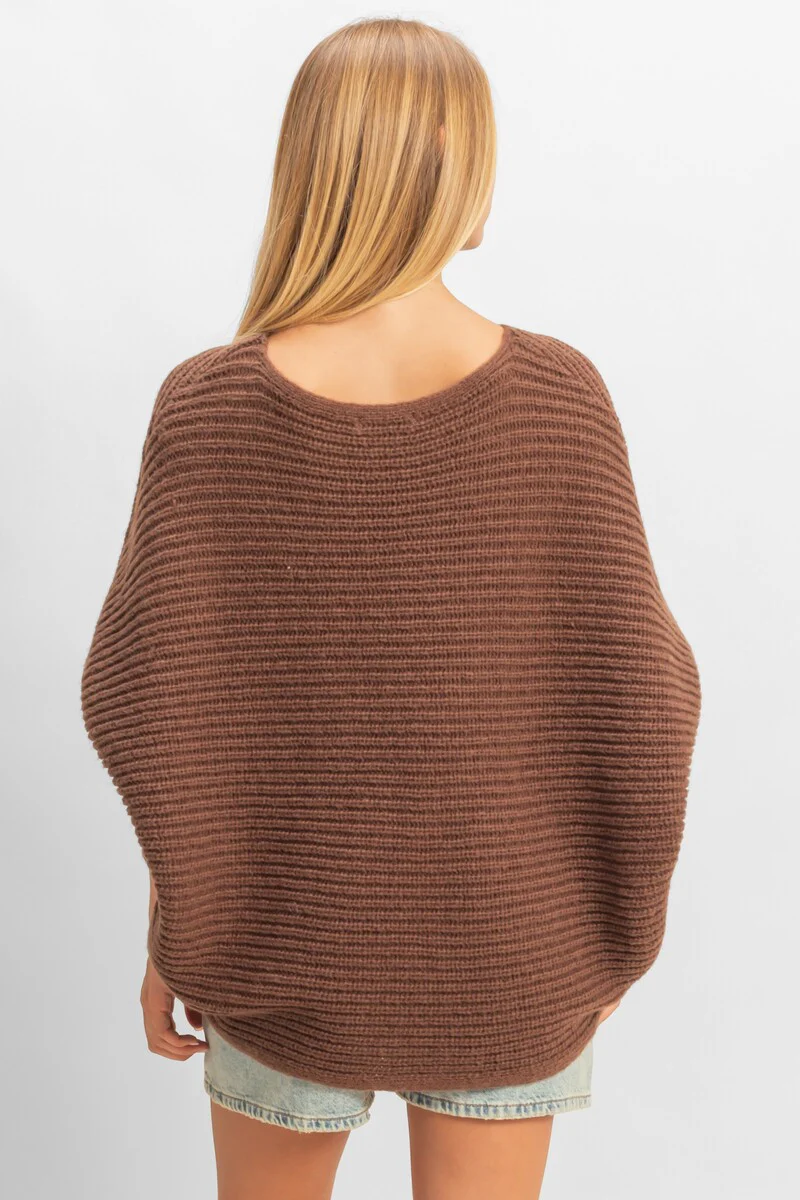 Oversized Cocoon Sweater - Image 3