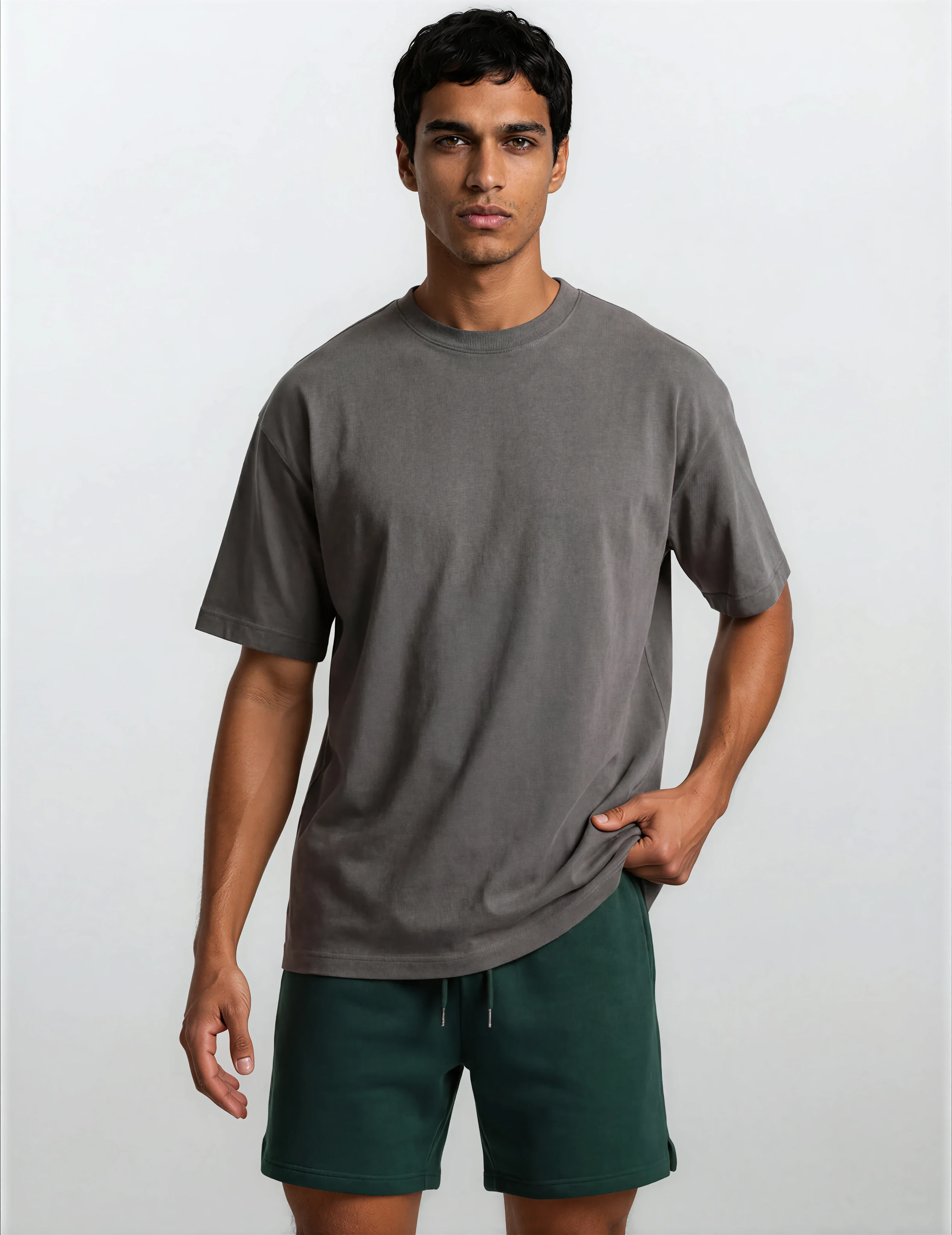 Fleece Drawstring Shorts - Image 2