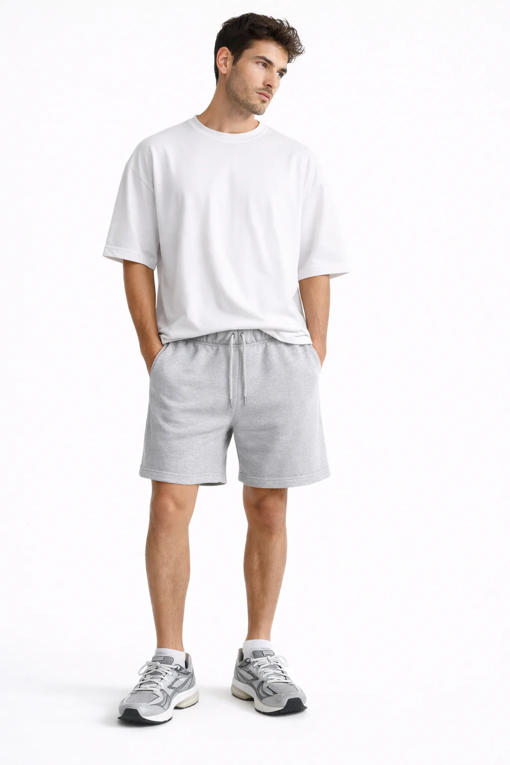 Fleece Drawstring Shorts - Image 20