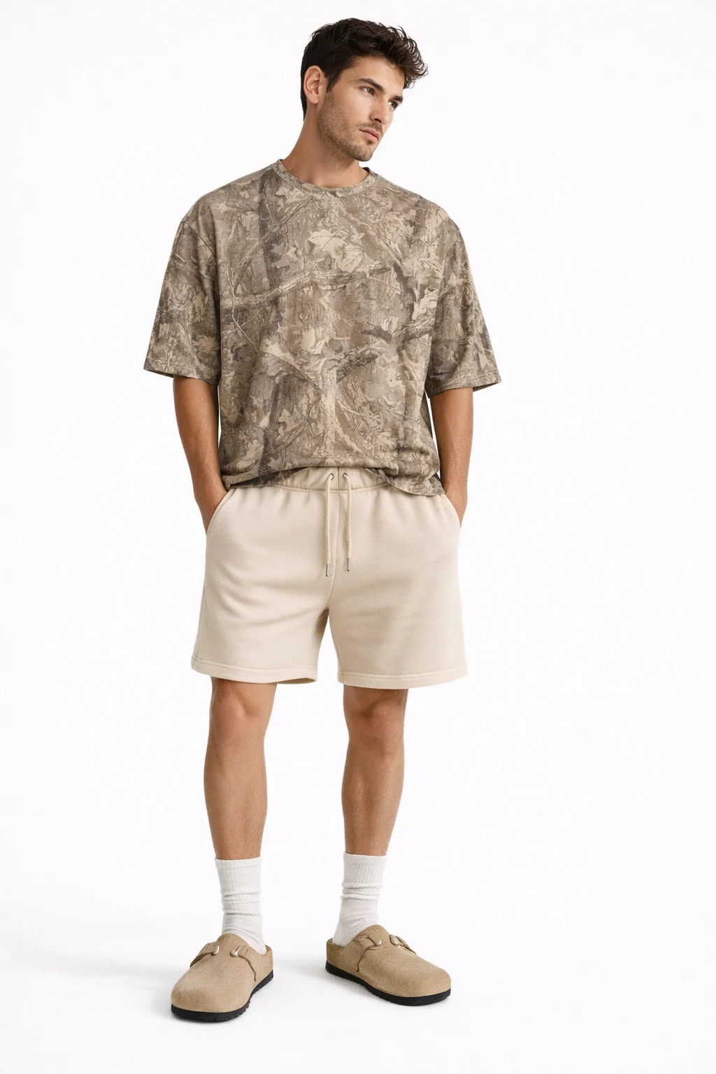 Fleece Drawstring Shorts - Image 26