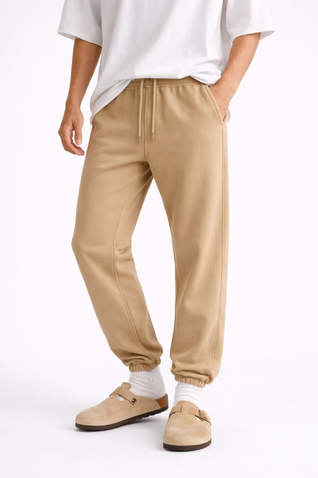 Fleece Drawstring Joggers - Image 12