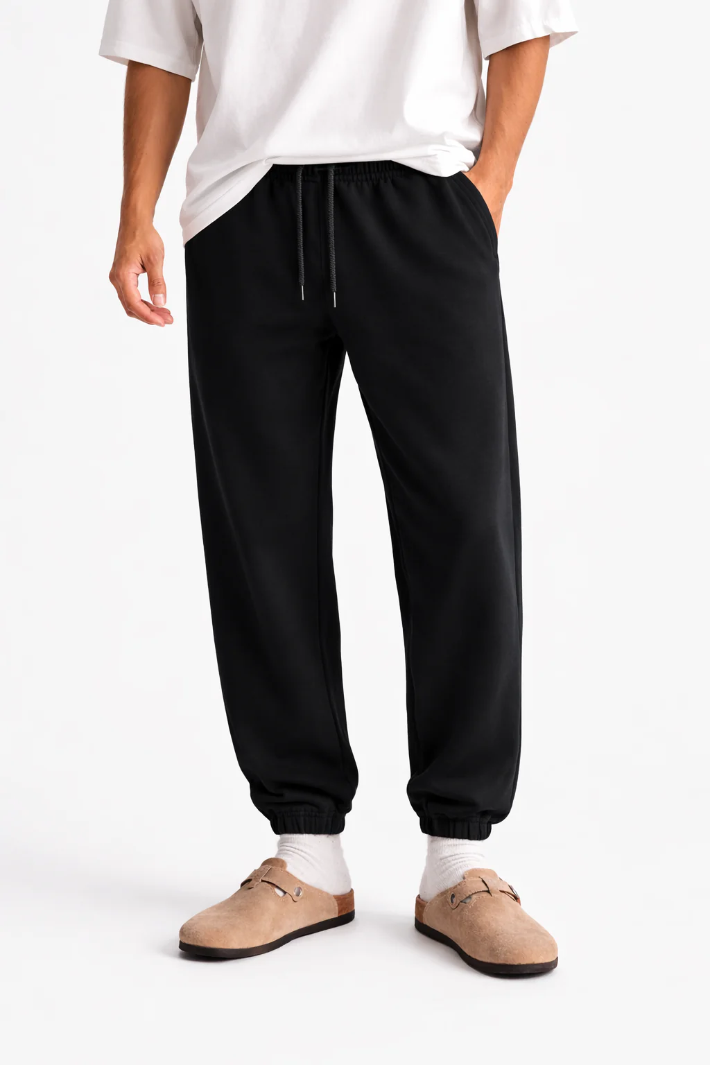 Fleece Drawstring Joggers - Image 21