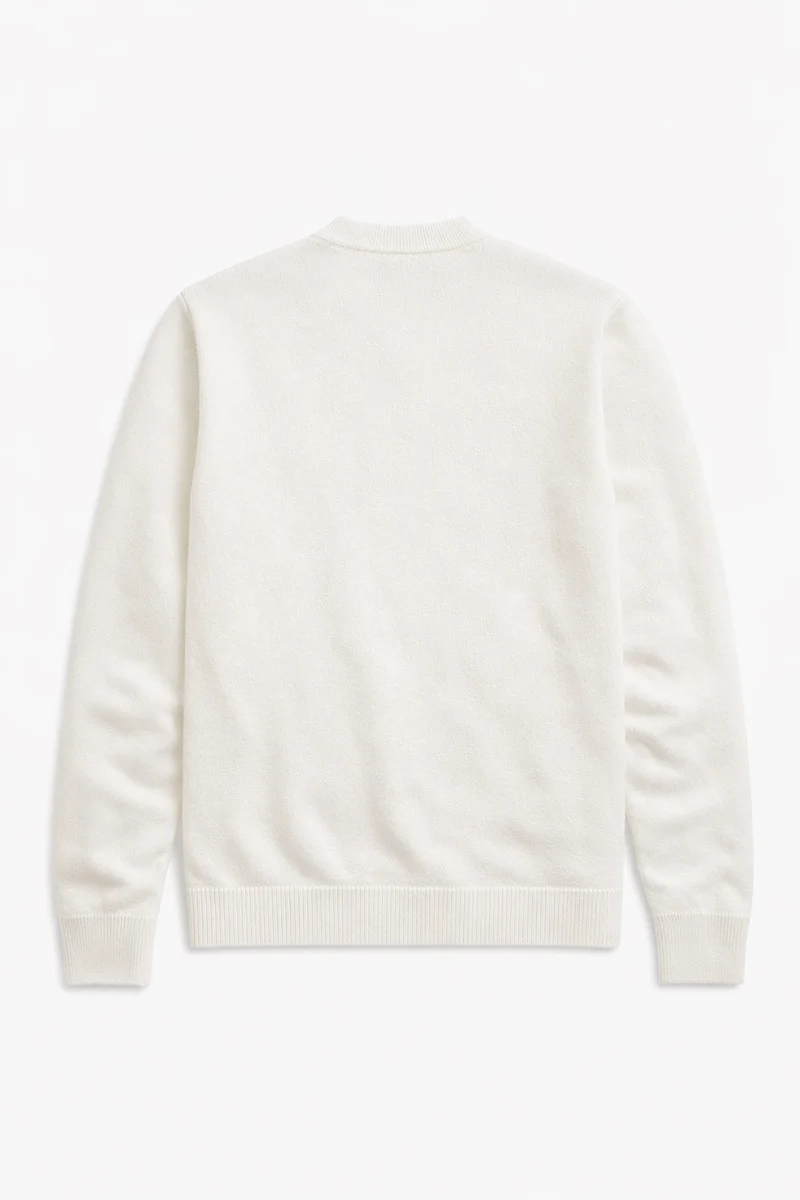 Long-Sleeve Henley Sweater - Image 5