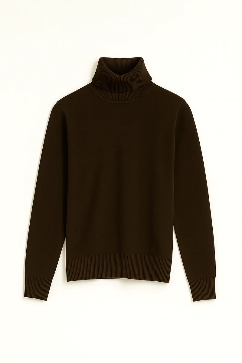 Long-Sleeve Turtleneck Sweater - Image 5