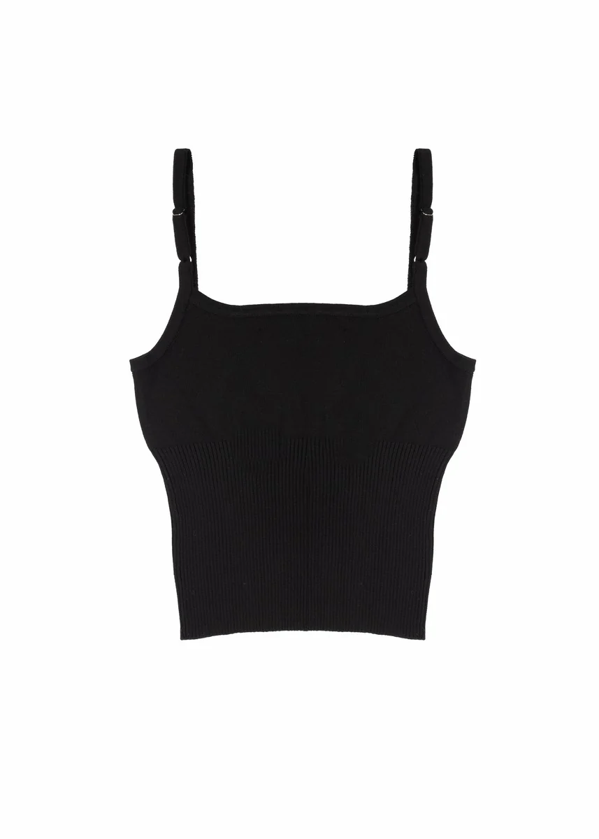 Ribbed Sweater-Knit Cami - Image 17