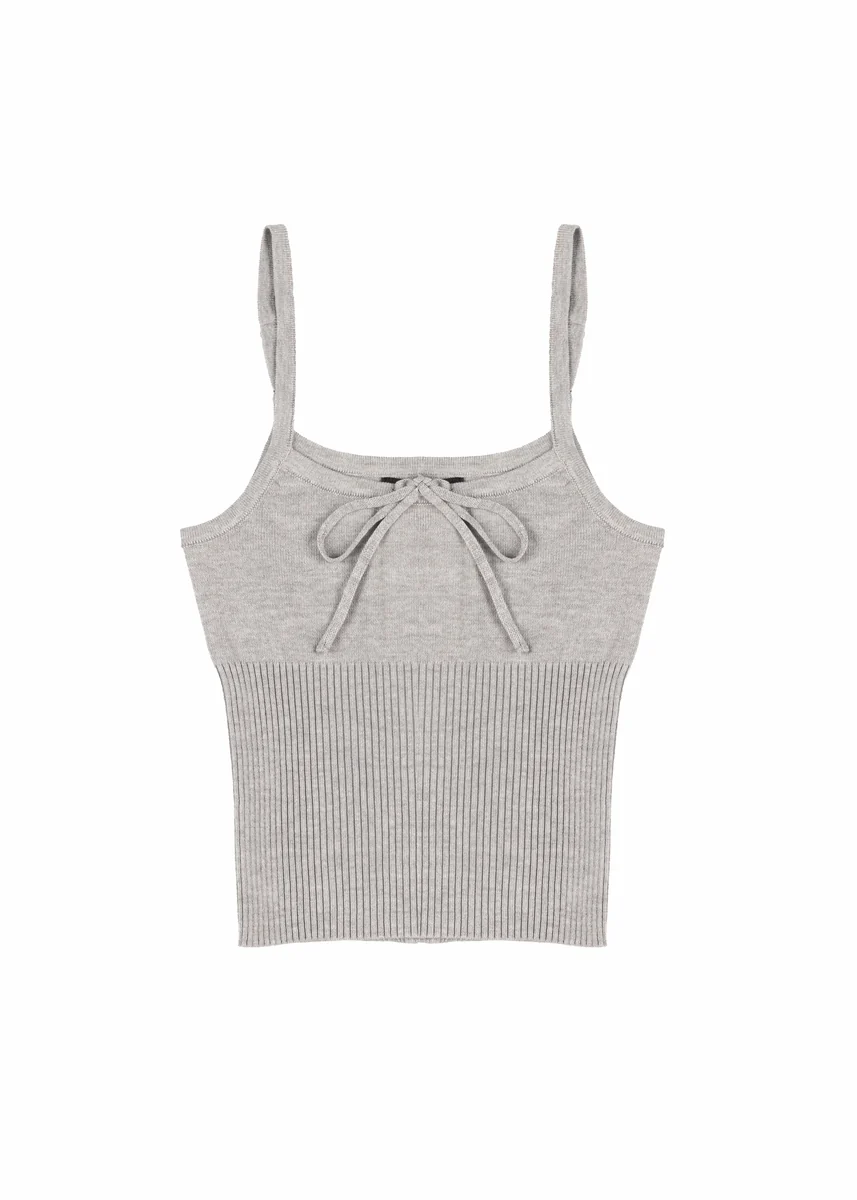 Ribbed Sweater-Knit Cami - Image 5