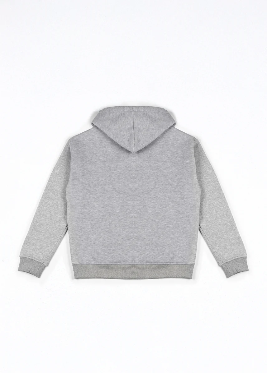 Drawstring Fleece Hoodie - Image 4