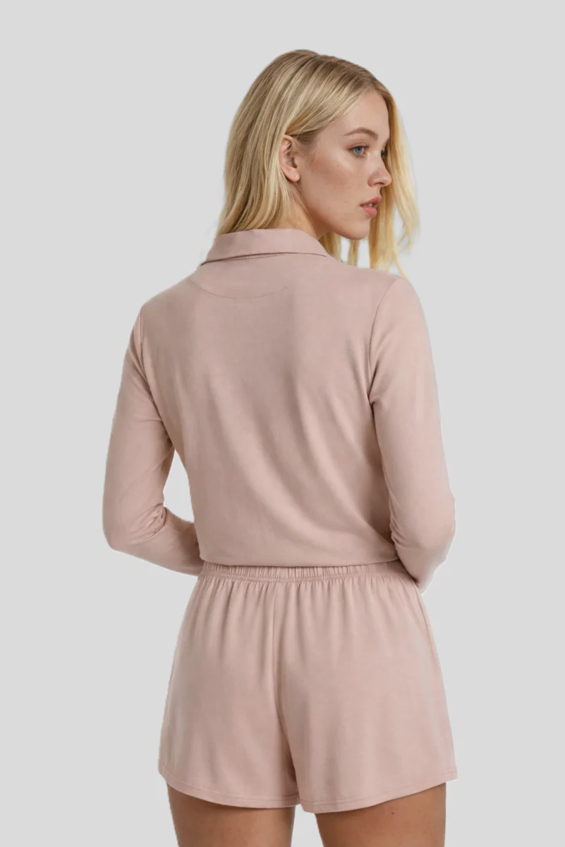 Two-Piece Pajama Short Set - Image 4
