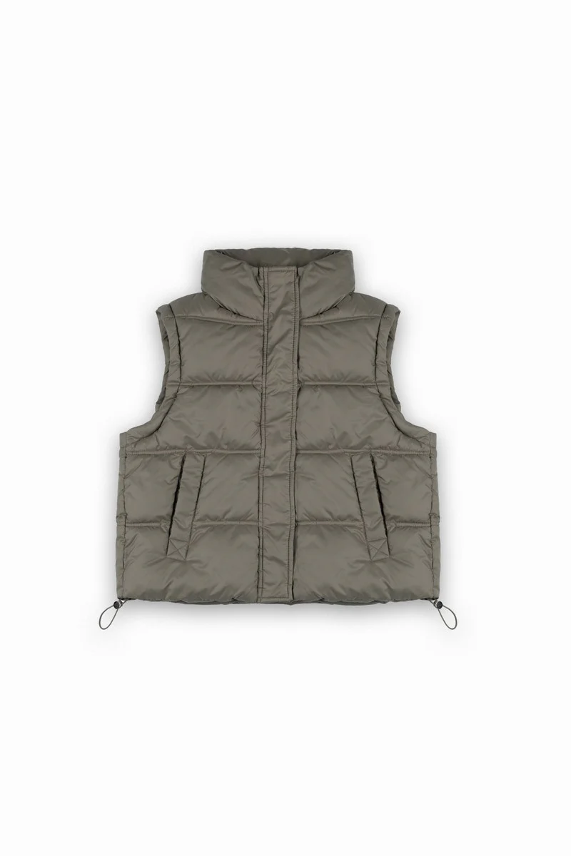 Quilted Puffer Vest - Image 3