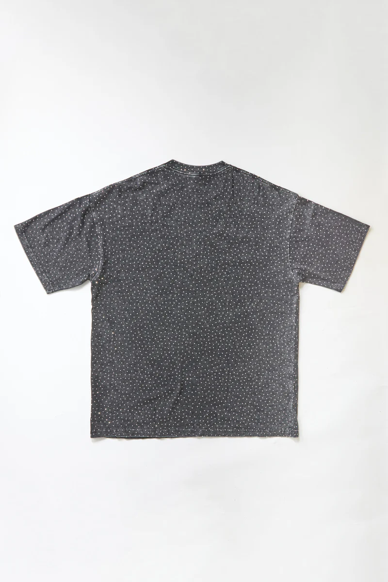 Studded Cotton Crew Tee - Image 3