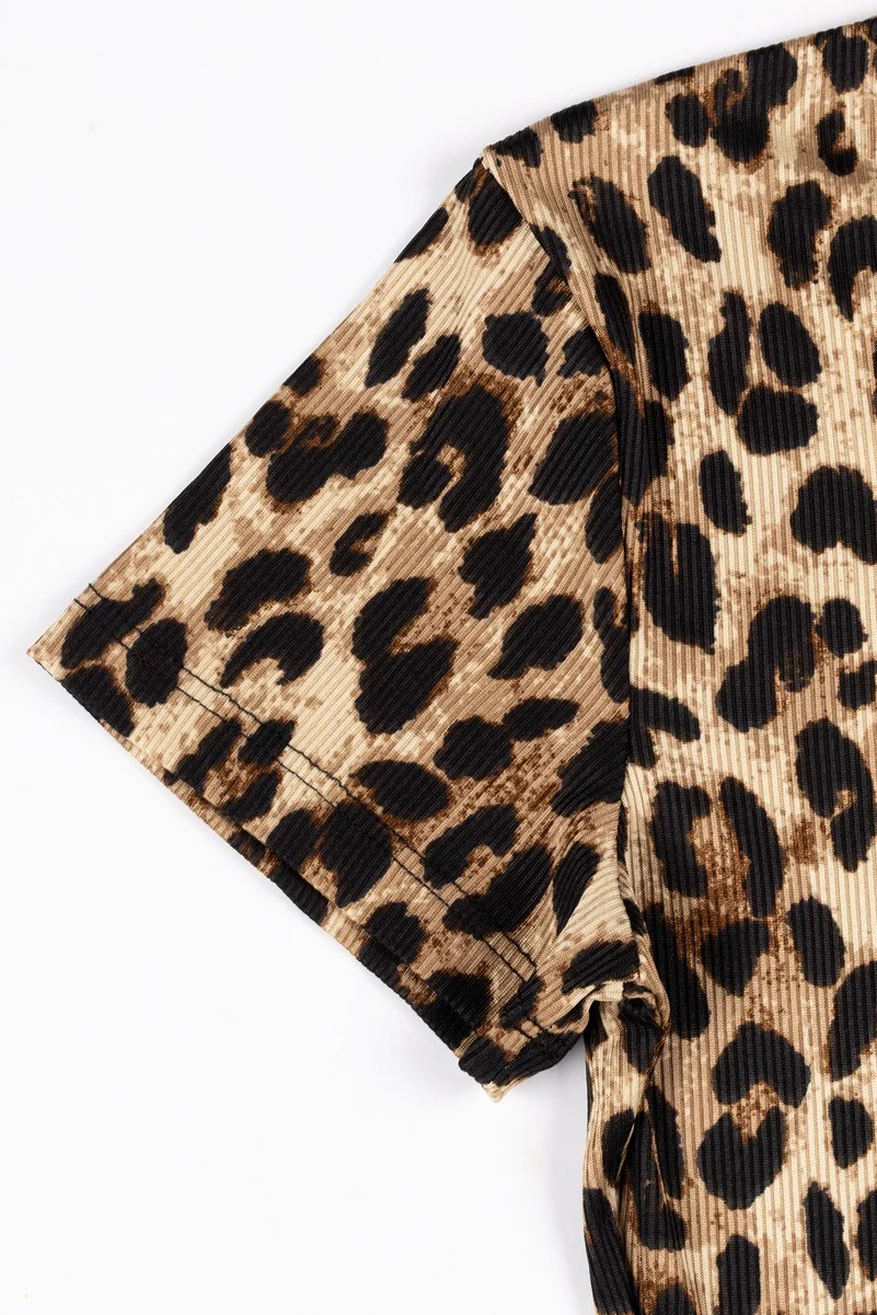 Leopard Print Baby Tee - Image 3