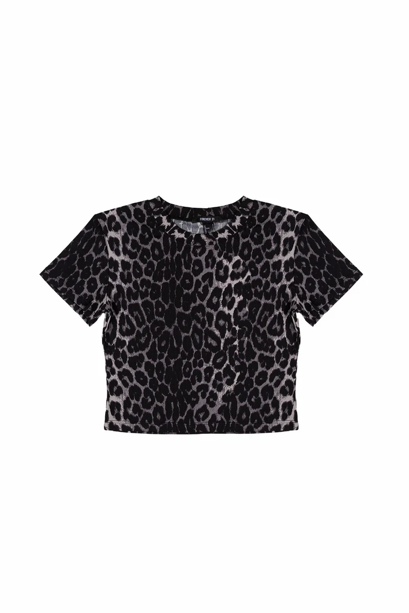 Leopard Print Baby Tee - Image 5