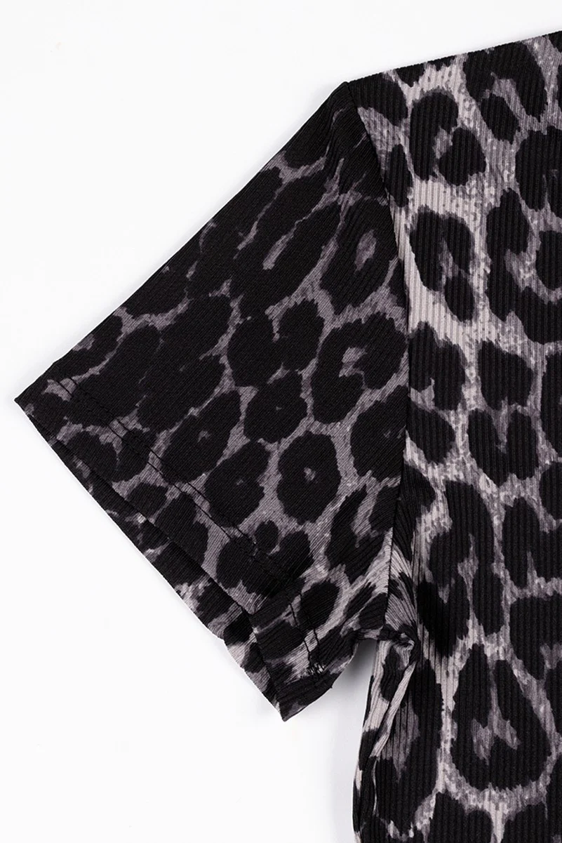 Leopard Print Baby Tee - Image 6