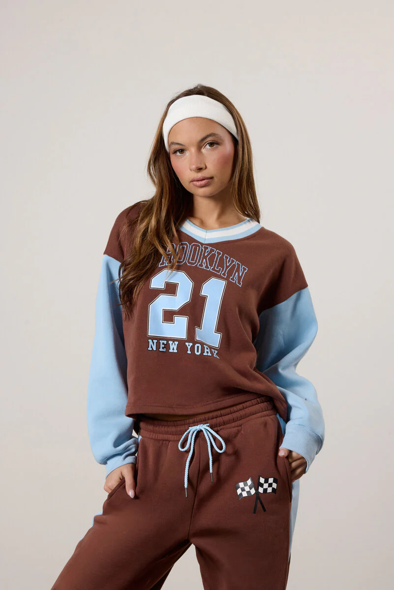Fleece Brooklyn Pullover & Jogger Set - Image 2