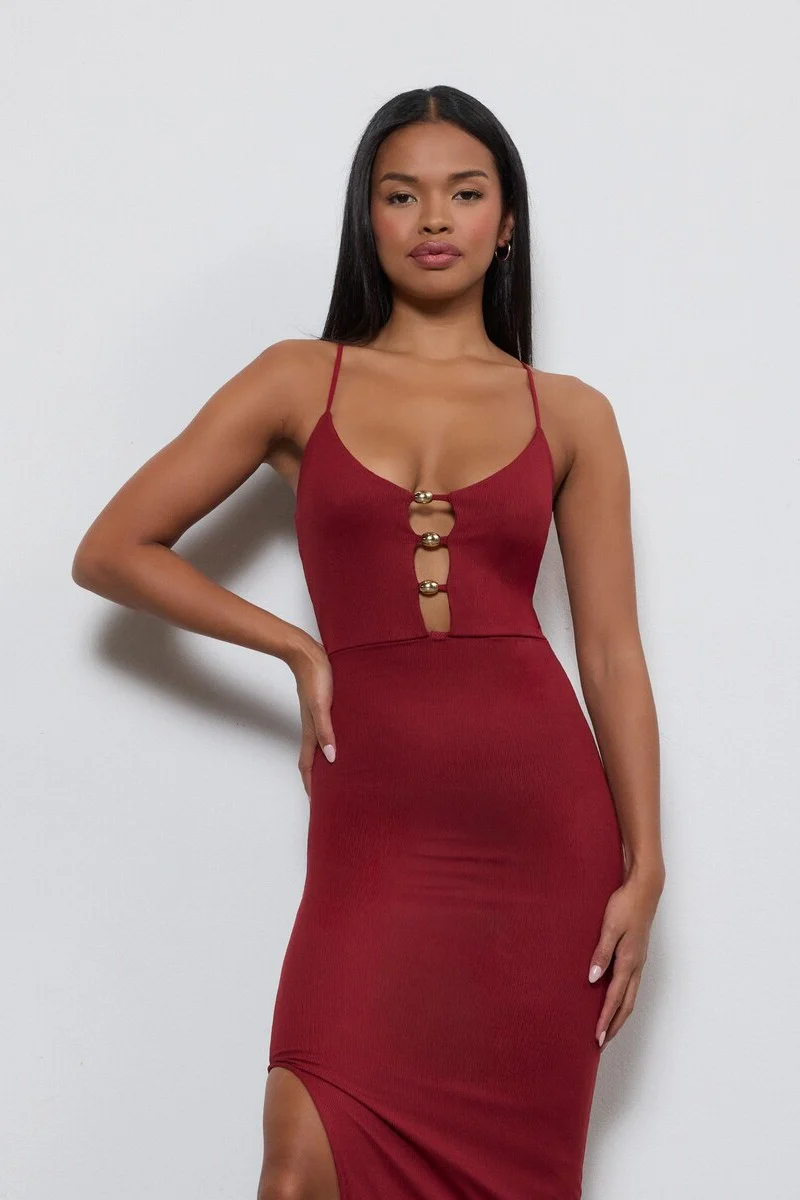Cutout Cami Maxi Dress - Image 5