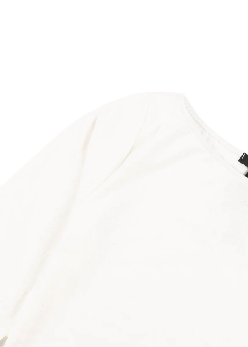 Boat Neck Long-Sleeve Top - Image 6