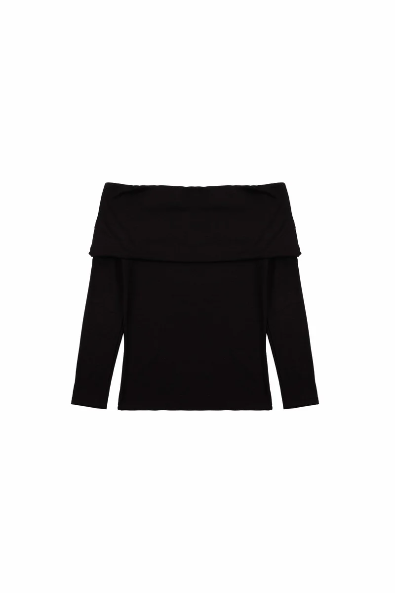 Foldover Off-The-Shoulder Top - Image 6