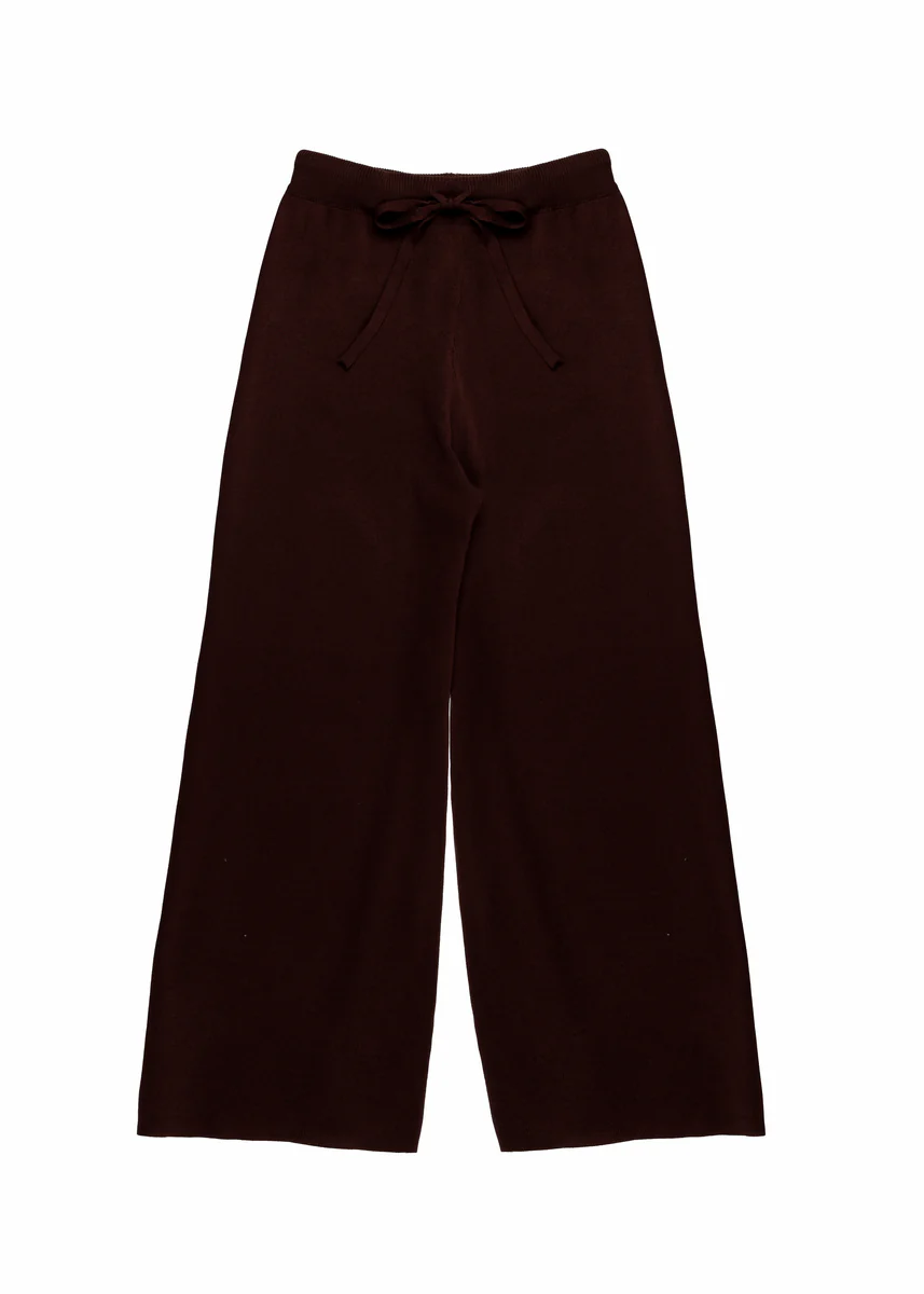 V-Neck Sweater & Wide-Leg Pant Set - Image 18