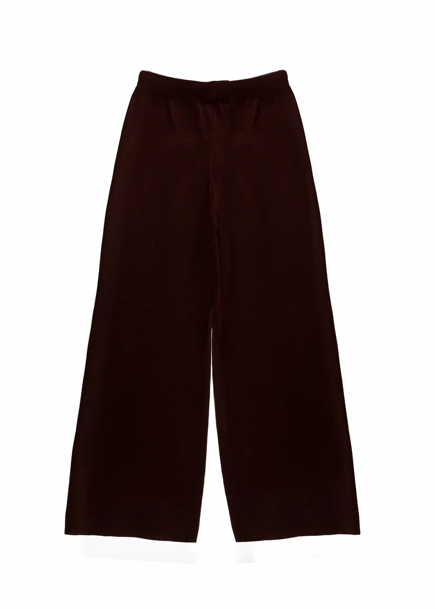 V-Neck Sweater & Wide-Leg Pant Set - Image 19