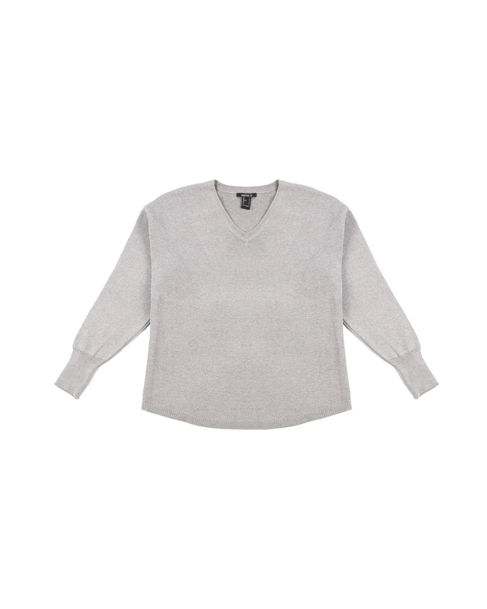 V-Neck Sweater & Wide-Leg Pant Set - Image 23