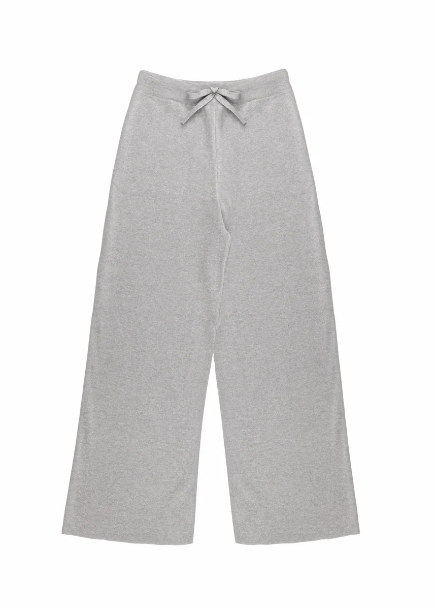 V-Neck Sweater & Wide-Leg Pant Set - Image 27
