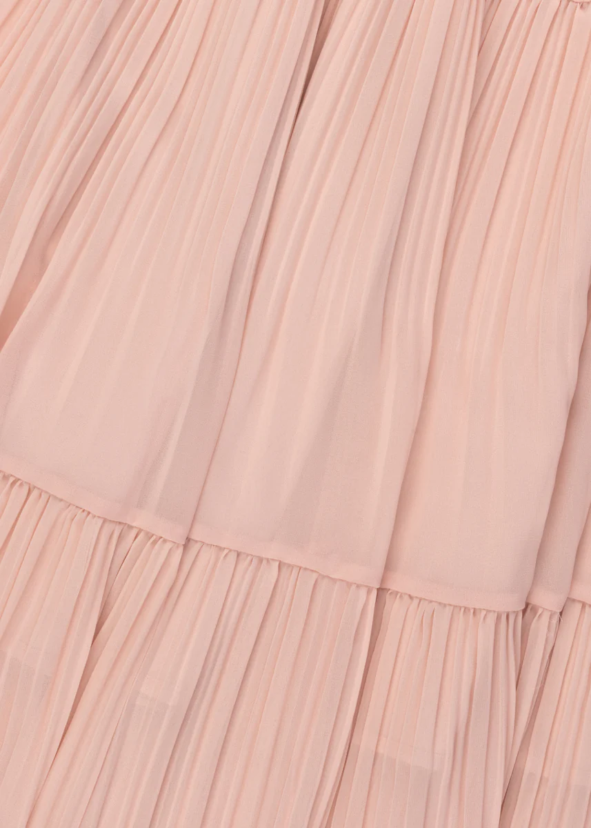 Chiffon Tiered Maxi Skirt - Image 4