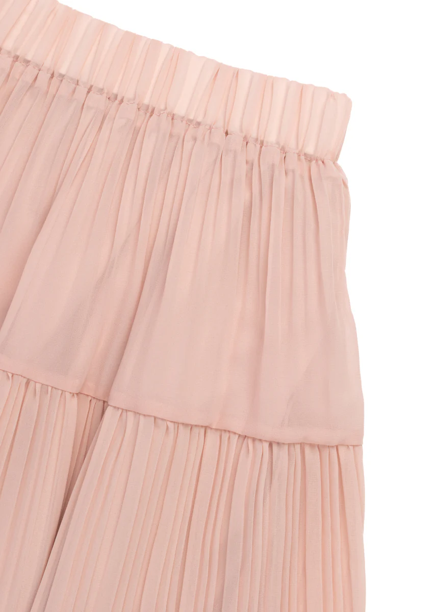 Chiffon Tiered Maxi Skirt - Image 5