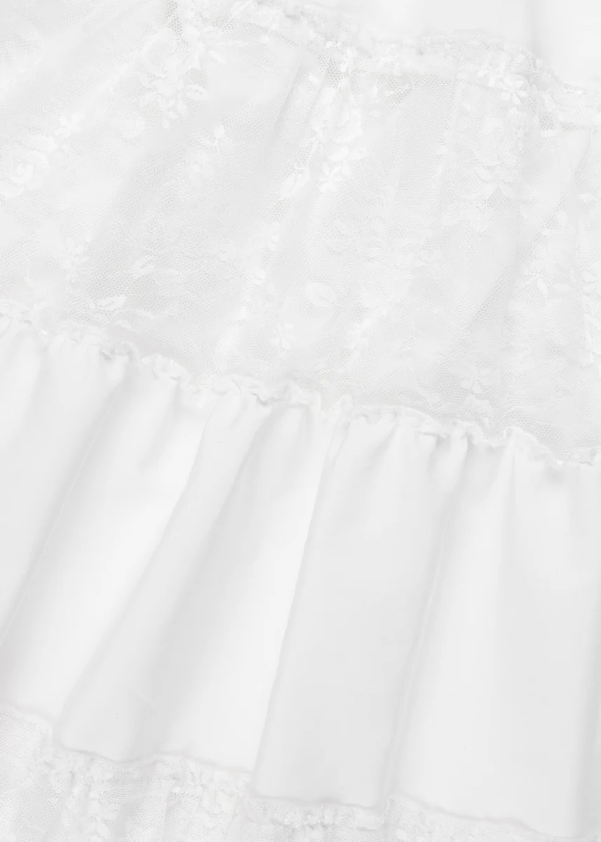 Tiered Lace Maxi Skirt - Image 9
