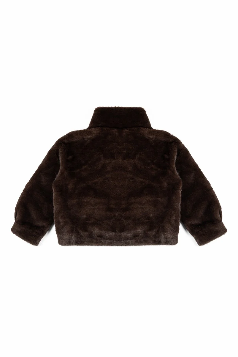 Faux Fur Jacket - Image 5
