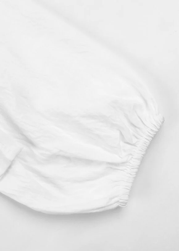 TIE FRONT RUFFLED BLOUSE - Image 11