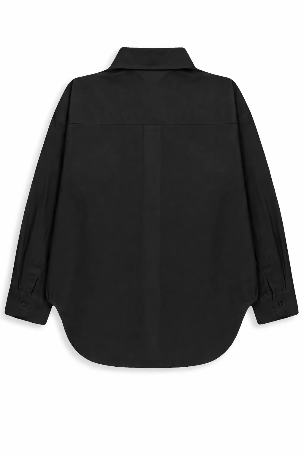 LONG SLEEVE OVERSIZED POPLIN TOP - Image 10