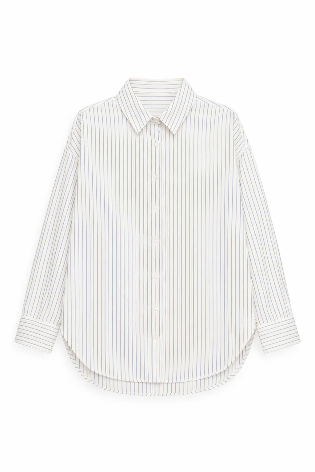 STRIPED LONG SLEEVE SHIRT AND WIDE LEG PANT SET - Image 11