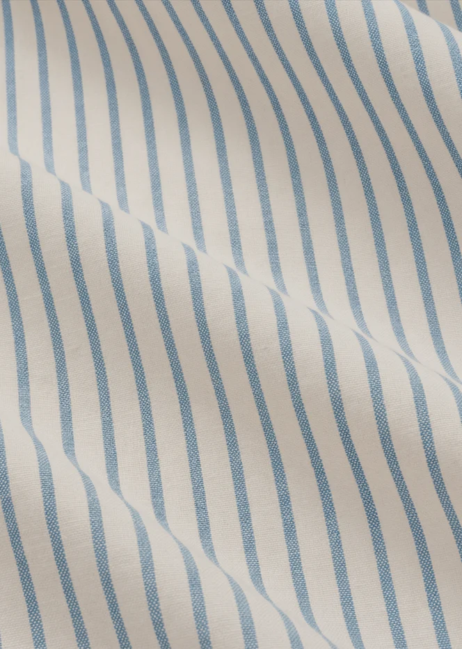 STRIPED LONG SLEEVE SHIRT AND WIDE LEG PANT SET - Image 15