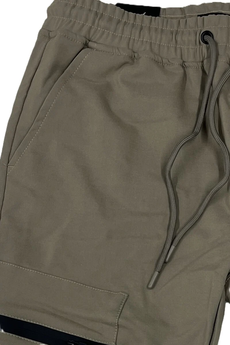 Drawstring Cargo Joggers - Image 7