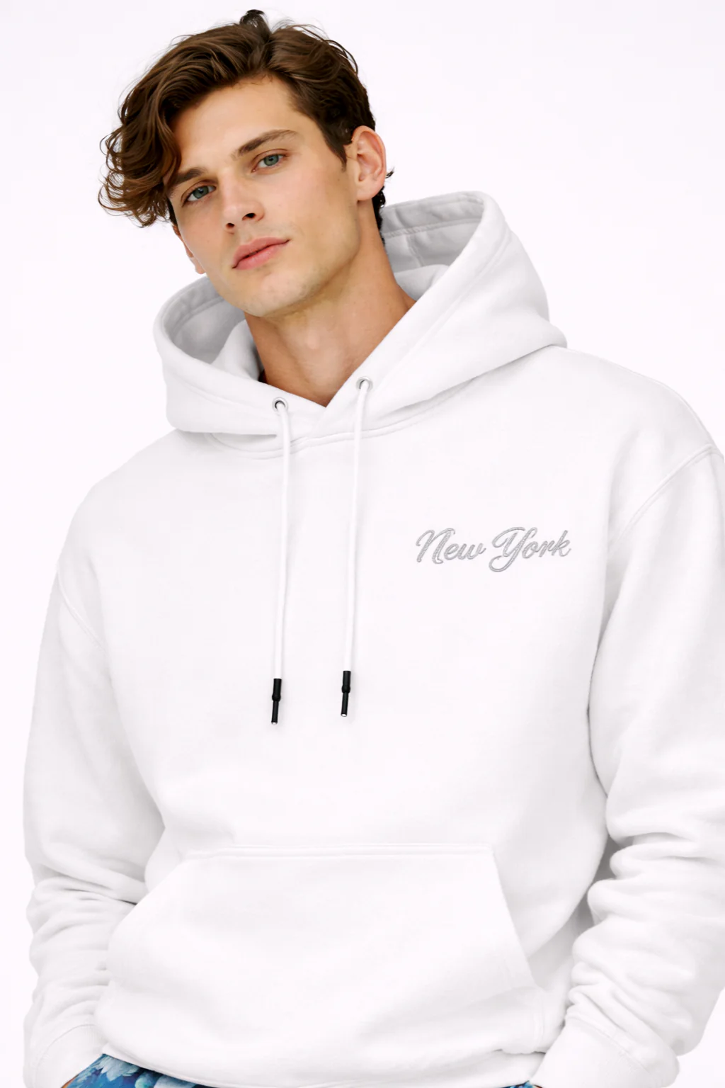 New York Embroidered Hoodie - Image 8