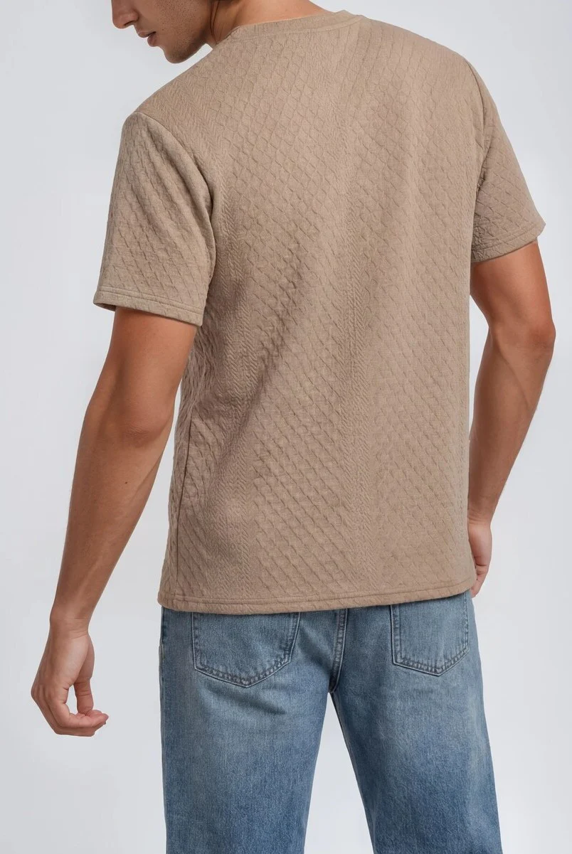 F21 Men Textured Knit Tee - Image 2