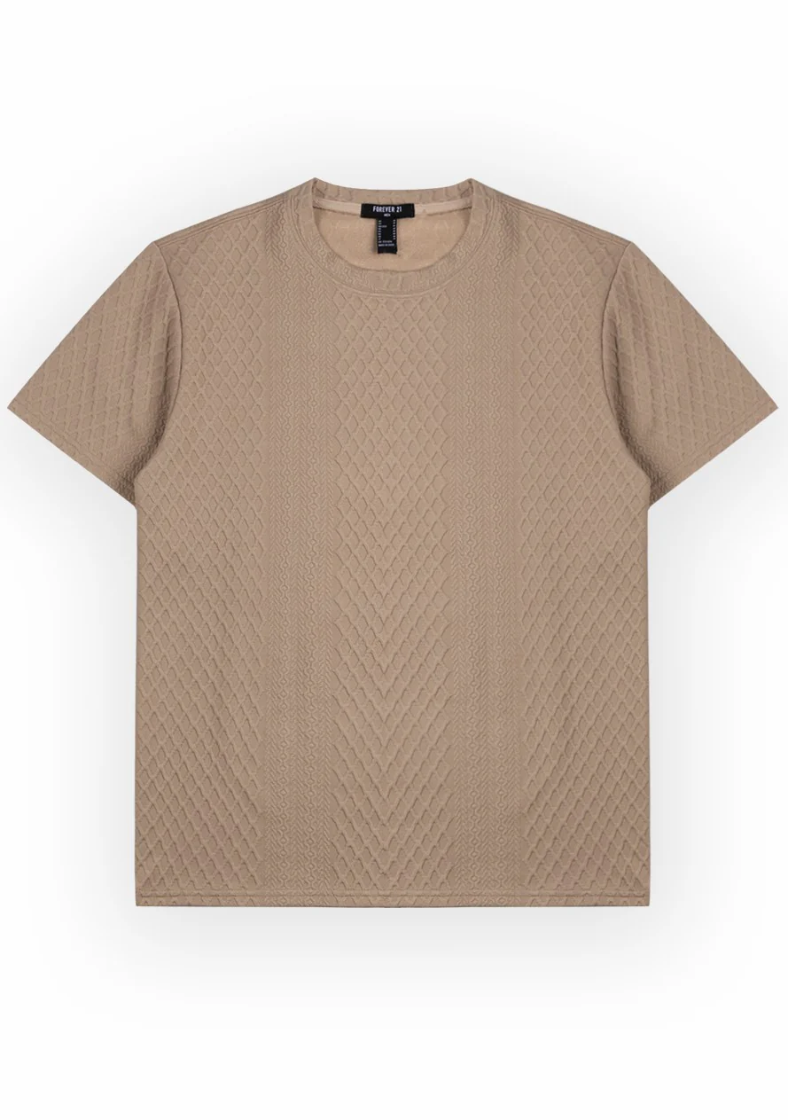 F21 Men Textured Knit Tee - Image 3