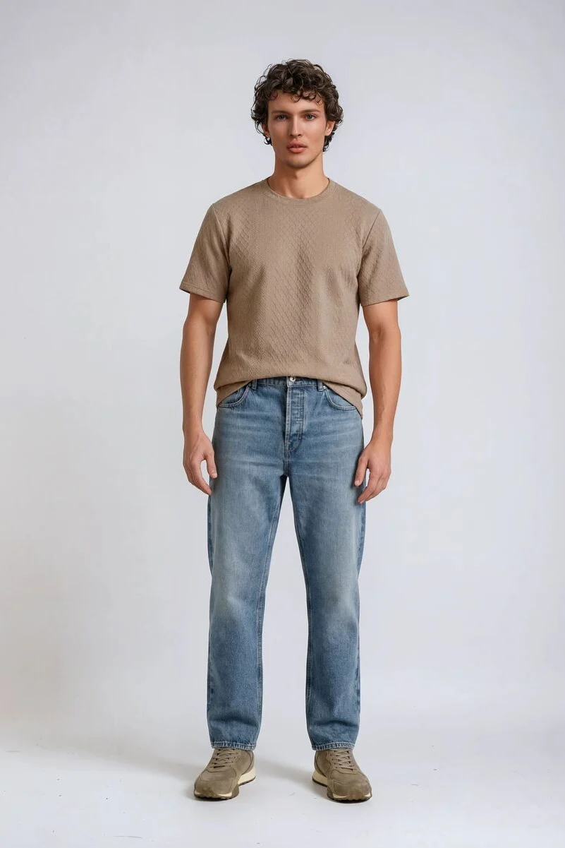 F21 Men Textured Knit Tee - Image 5