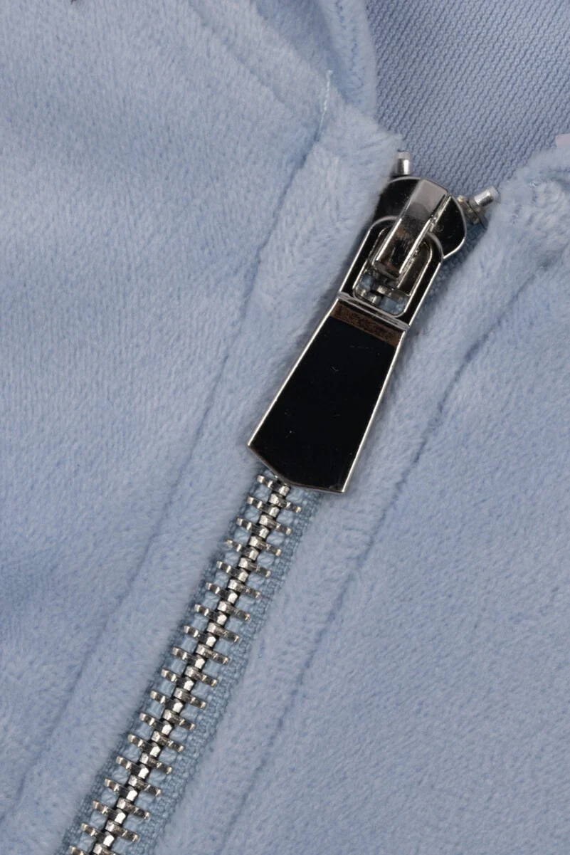 Velour Zip-Front Hoodie & Pant Set - Image 22