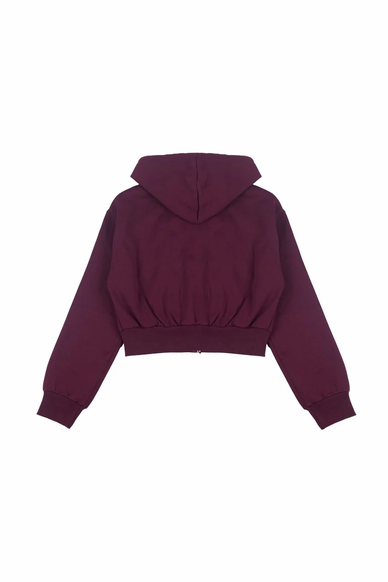 Cropped Embellished Hoodie - Image 17