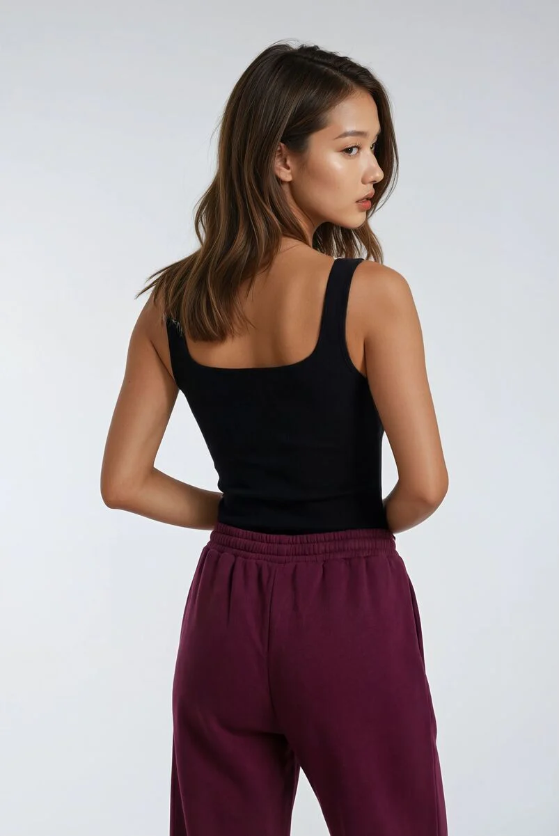 Drawstring Relaxed Fit Pants - Image 14