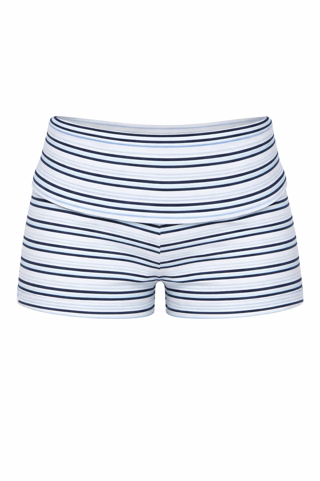 STRIPED FOLD OVER WAISTBAND SHORT - Image 6