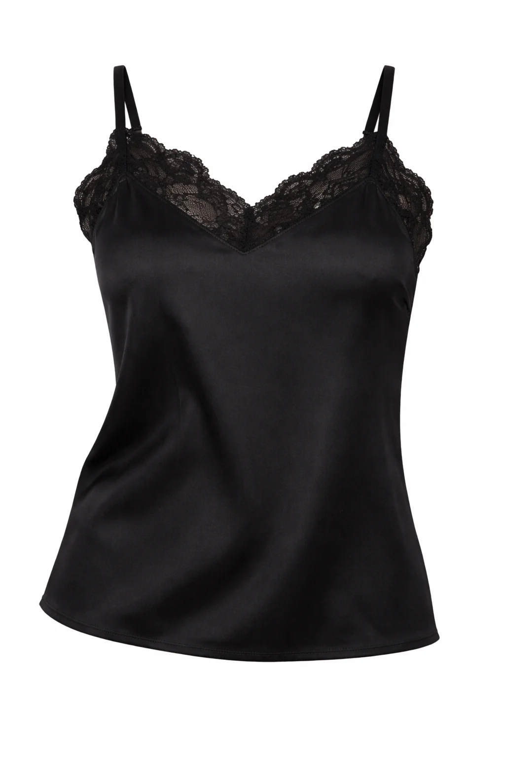 SATIN & LACE TANK TOP - Image 4