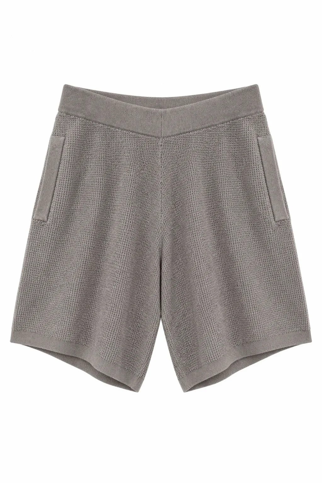 WAFFLE KNIT OVERSIZED SHORT - Image 2