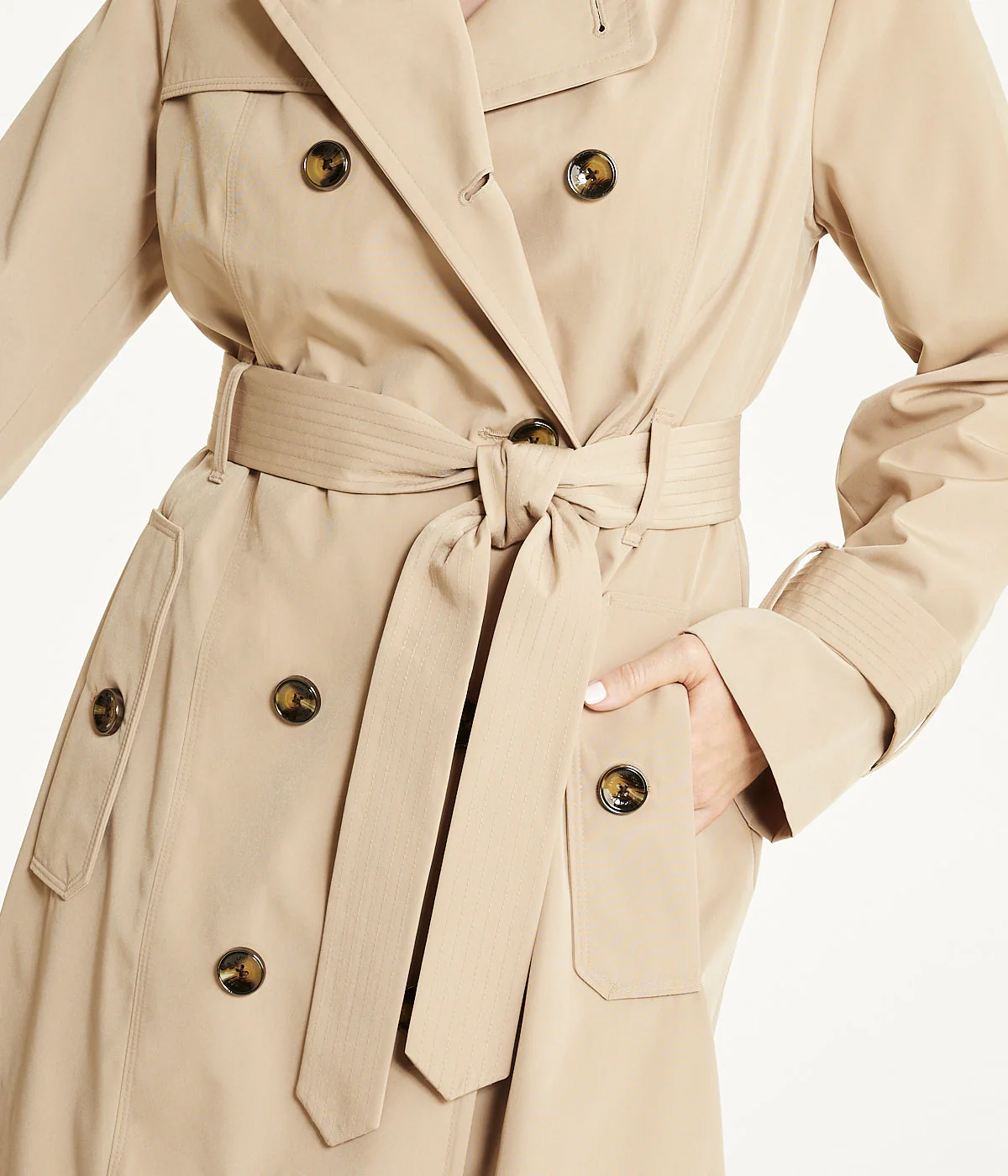 38" Double Breasted Trench - Image 3