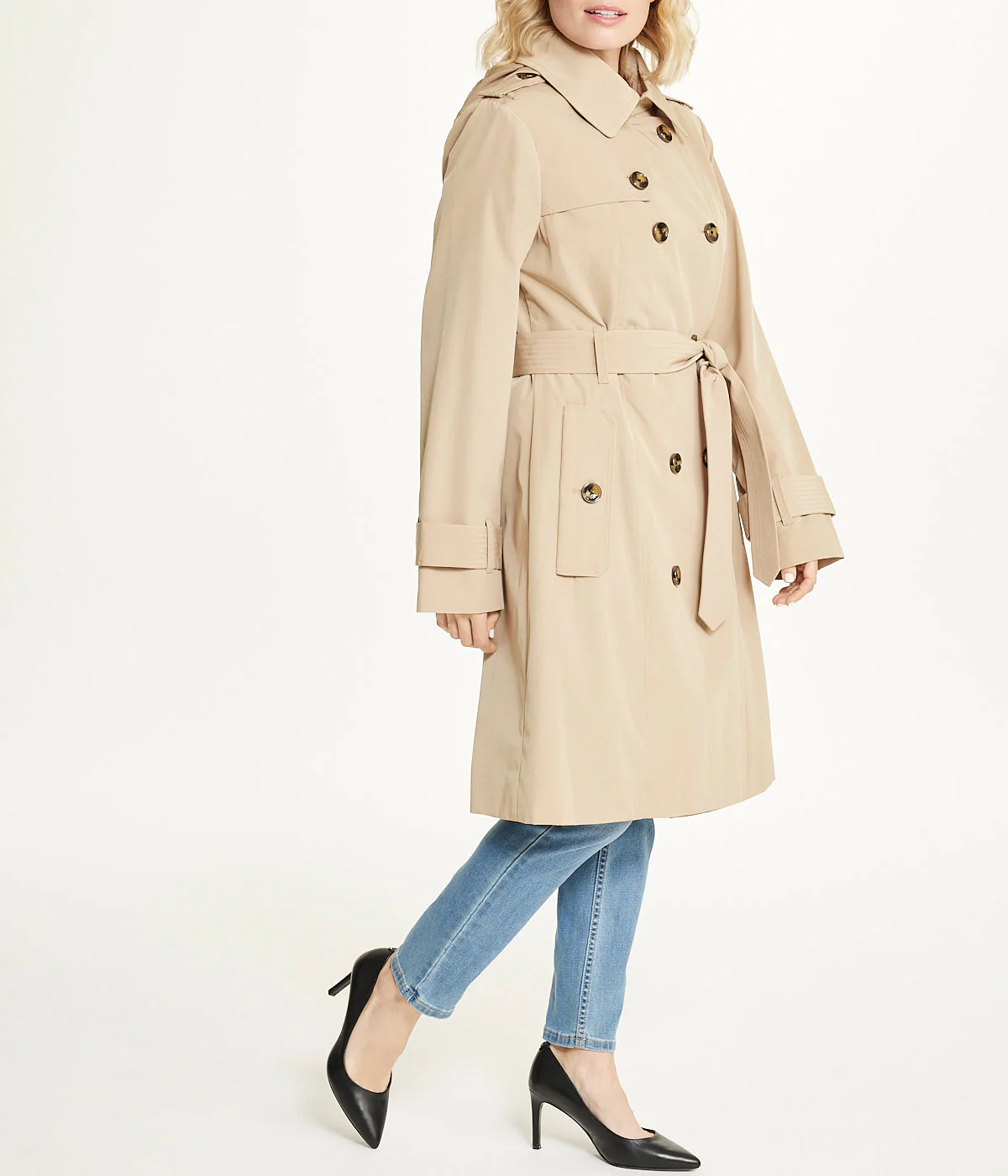 38" Double Breasted Trench - Image 4
